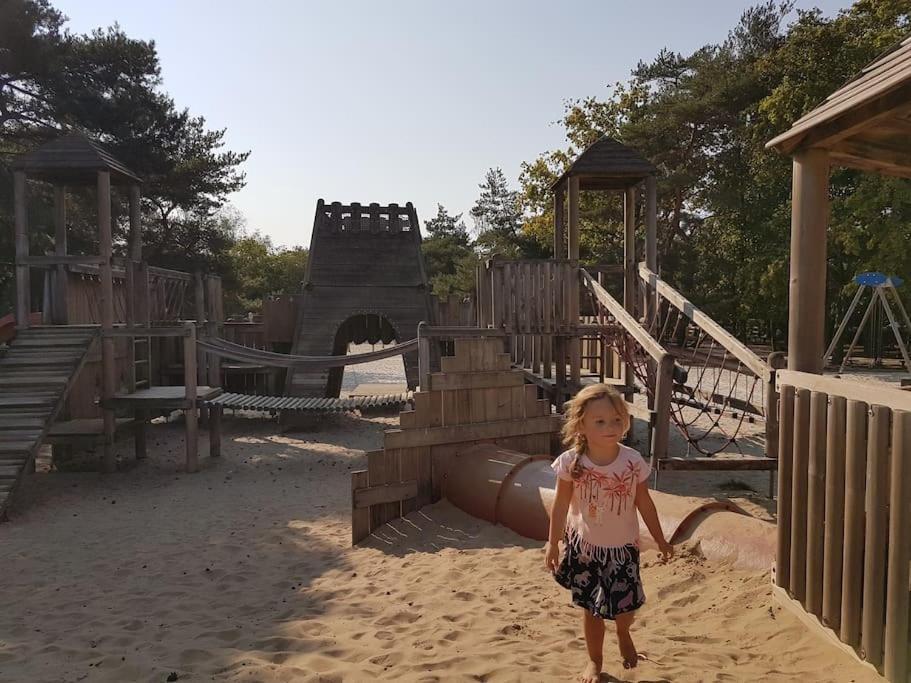 3 Bedroom Chalet On Camping Gt Balen 외부 사진